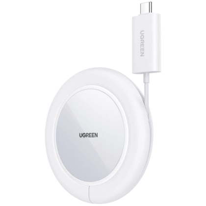UGREEN CD245 Ασύρματος Φορτιστής 15W, Λευκός