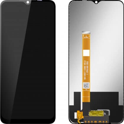 MP Οθόνη LCD για Realme C21Y / C25Y, Χωρίς Πλαίσιο, Μαύρη