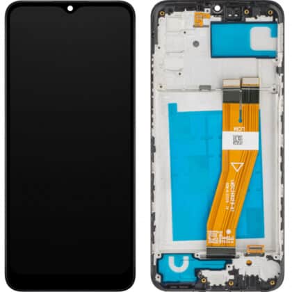 MP LCD Display Module για Samsung Galaxy A02s A025F, Aftermarket, Μαύρο