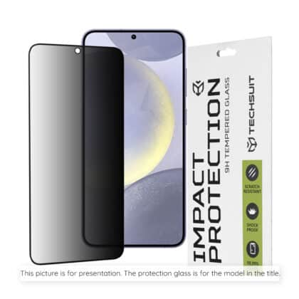 Techsuit 111D Privacy Full Glue Μεμβράνη Οθόνης για Google Pixel 11 Pro Fold, Μαύρη