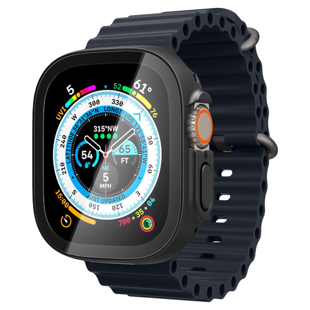 Spigen Thin Fit 360 Apple Watch Ultra 1 / 2 / 3 / 4 (49 mm) Μαύρο - Image 2