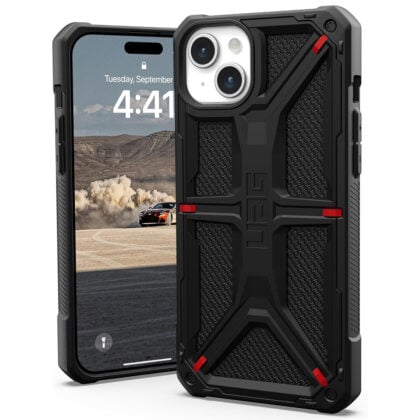 UAG Monarch iPhone 15 Plus Kevlar Μαύρο