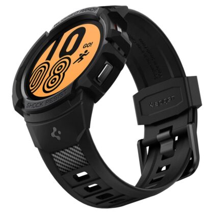 Spigen Rugged Armor Pro (ACS11223) Λουράκι για Google Pixel Watch 5 / Watch 4 45mm, Μαύρο
