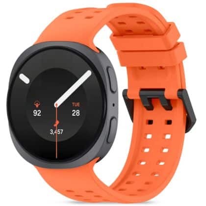 TECH-PROTECT Silicone Air Λουράκι Smartwatch για Samsung Galaxy Watch 8 / 9 / Classic (40 / 44 / 46 mm), Tangarine Orange