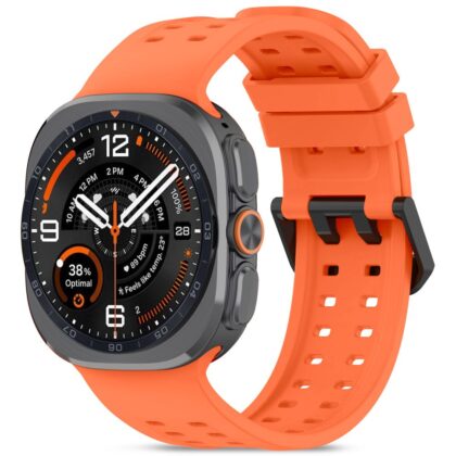 TECH-PROTECT Silicone Air Λουράκι Smartwatch για Samsung Galaxy Watch Ultra 1 / 2 (2024-2026, 47 mm), Tangarine Orange