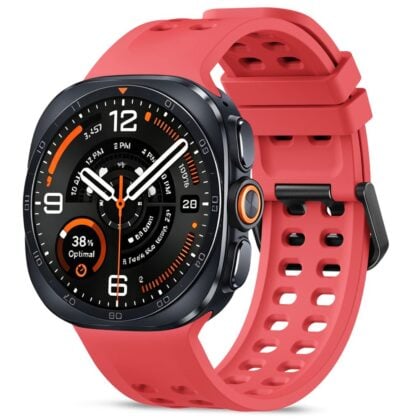 TECH-PROTECT Silicone Air Λουράκι Smartwatch Samsung Galaxy Watch Ultra 1 / 2 (2024-2026), 47 mm, Crimson Red