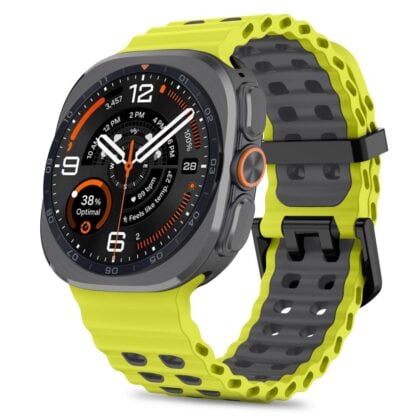 TECH-PROTECT Iconband Pro Λουράκι Smartwatch για Samsung Galaxy Watch Ultra 1 / 2 (2024-2026), 47 mm, Lime/Black