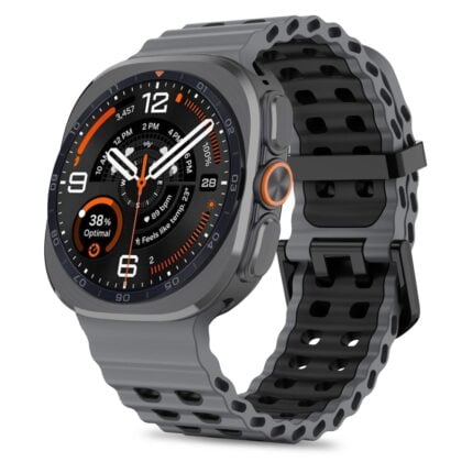 TECH-PROTECT Iconband Pro Λουράκι Smartwatch για Samsung Galaxy Watch Ultra 1 / 2 (2024-2026), 47 mm, Γκρι/Μαύρο