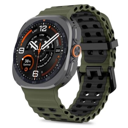 TECH-PROTECT Iconband Pro Λουράκι Smartwatch για Samsung Galaxy Watch Ultra 1 / 2 (2024-2026), 47 mm, Military Green/Black