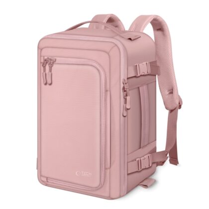 Tech-Protect Defender S50 ταξιδιωτικό σακίδιο καμπίνας για laptop Ryanair & Wizzair 20L 40x20x25 dusty pink