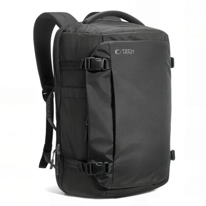 Tech-Protect Defender S70 Σακίδιο Χειραποσκευής Laptop Ryanair & Wizz Air 24L 40x30x20 Μαύρο