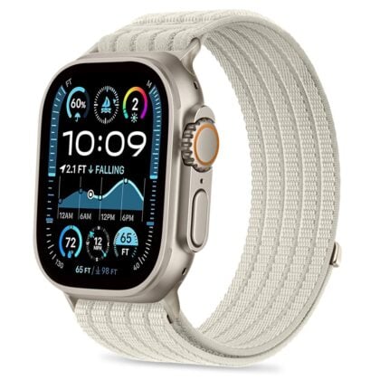 TECH-PROTECT Nylon Sport Λουράκι Apple Watch 8/9/10/11/12/SE/Ultra (44/45/46/49 mm), Starlight