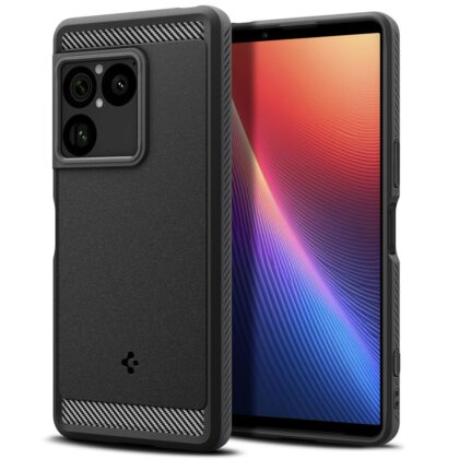 Spigen RUGGED ARMOR - θήκη για Sony Xperia 1 VIII - Μαύρο
