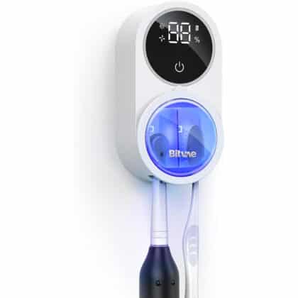 Bitvae BVX122 Αποστειρωτής Οδοντόβουρτσας, Air Drying, UV Απολύμανση, Αντιβακτηριακός, Λευκός