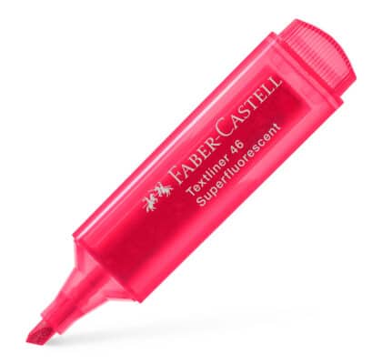 Faber-Castell Textliner 1546 Μαρκαδόρος Υπογράμμισης, Κόκκινος, 1 Τεμάχιο