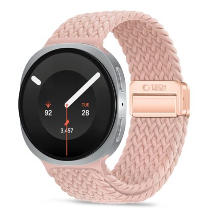 TECH-PROTECT NylonMag Λουράκι Smartwatch για Samsung Galaxy Watch 8 / 9 / Classic (40 / 44 / 46 mm), Dusty Rose
