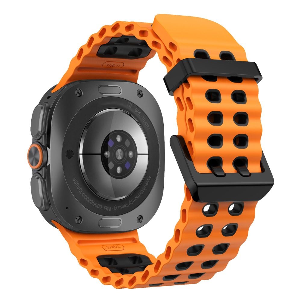 Tech-Protect Iconband Pro Samsung Galaxy Watch Ultra 1 / 2 2024-2026 (47 mm) Πορτοκαλί/Μαύρο - Image 2