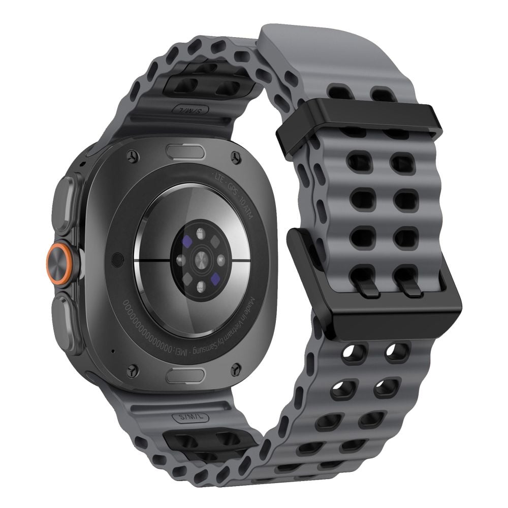 Tech-Protect Iconband Pro Samsung Galaxy Watch Ultra 1 / 2 2024-2026 (47 mm) Γκρι/Μαύρο - Image 2