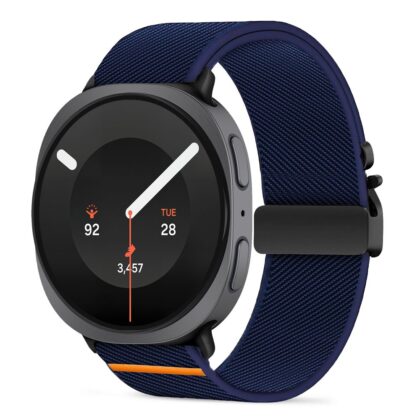 TECH-PROTECT Nylon Clasp Λουράκι Smartwatch για Samsung Galaxy Watch 8 / 9 / Classic (40 / 44 / 46 mm), Navy Blue