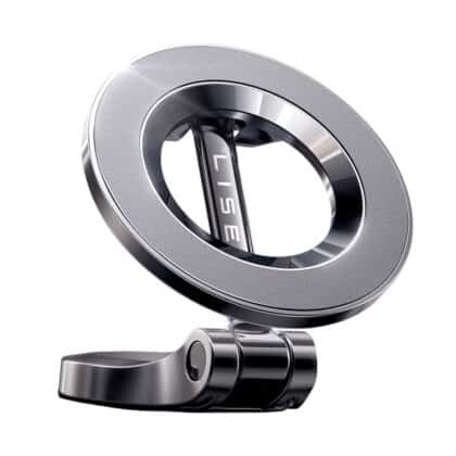 Lisen YL0223080002 Βάση Αυτοκινήτου MagSafe, Για Ταμπλό, Universal, Περιστροφή 360°, Αναδιπλούμενη, Ισχυροί Μαγνήτες, Μαύρο