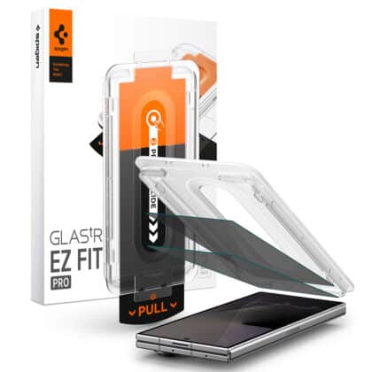 Spigen Glas.tR EZ-FIT Pro (AGL12075) Γυαλί Tempered, Απόρρητο, Για Samsung Galaxy Z Fold7 / Z Fold8 Ultra, 2 Τεμάχια