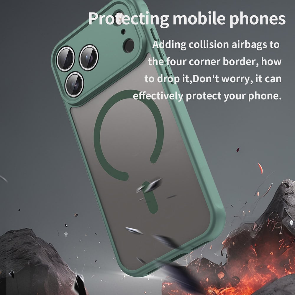 Techsuit - HaloFrost II MagSafe - iPhone 18 Pro Max / iPhone 17 Pro Max - Πράσινο - Image 4