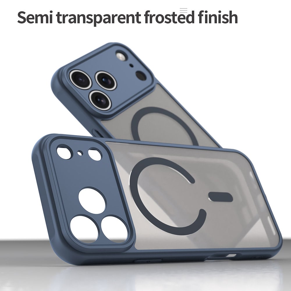 Techsuit HaloFrost II MagSafe iPhone 18 Pro / iPhone 17 Pro Navy Blue - Image 5