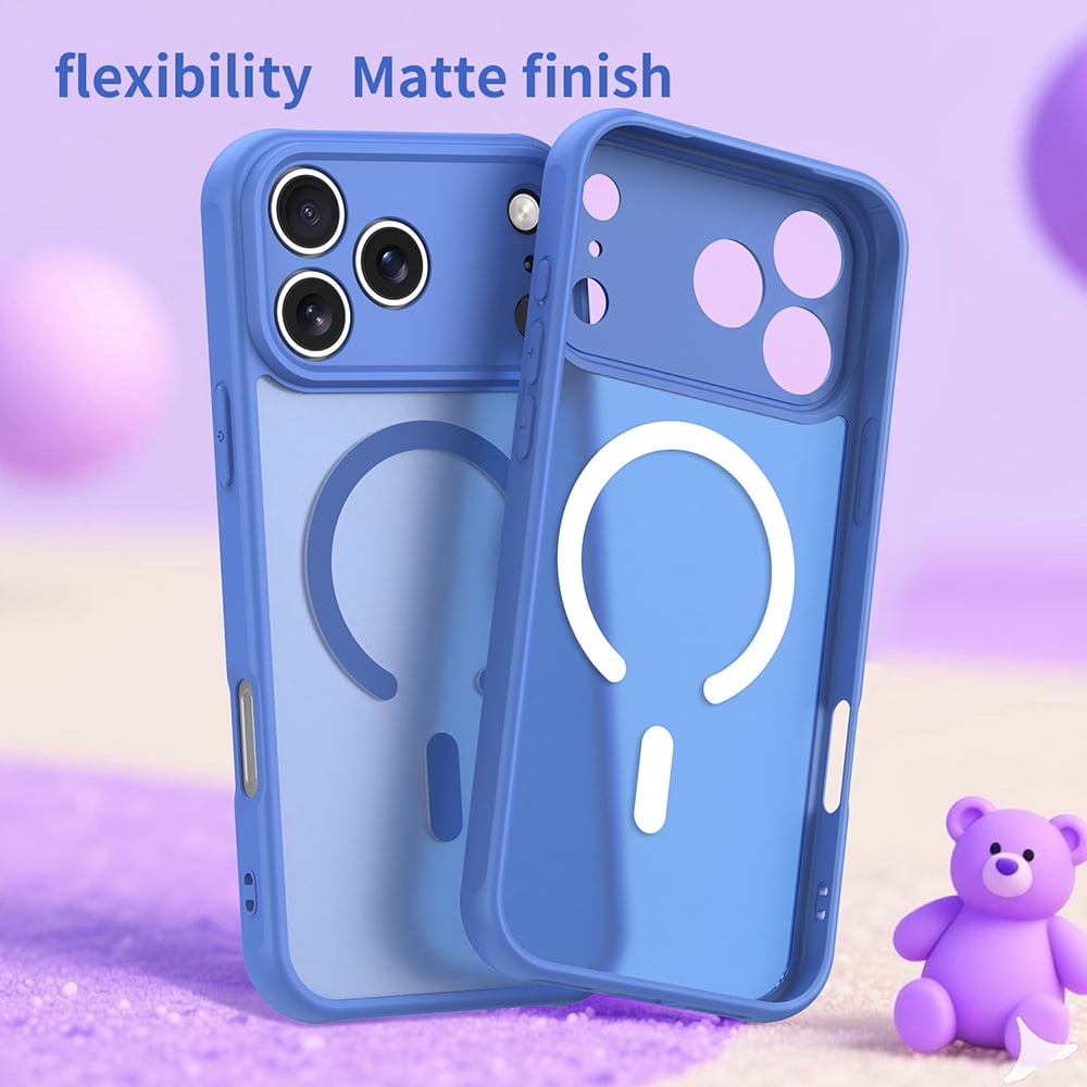 Techsuit HaloFrost II MagSafe iPhone 18 Pro / iPhone 17 Pro Γαλάζιο - Image 3