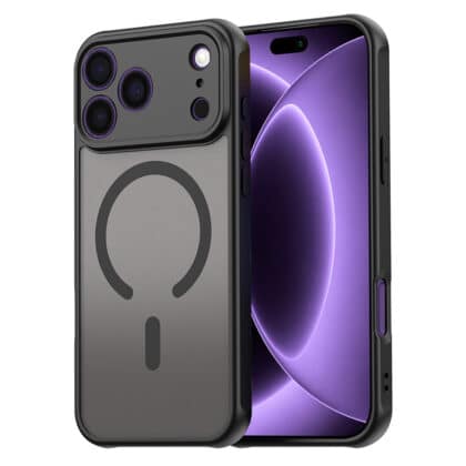 Techsuit HaloFrost II - θήκη για Apple iPhone 18 Pro / 17 Pro - Μαύρο