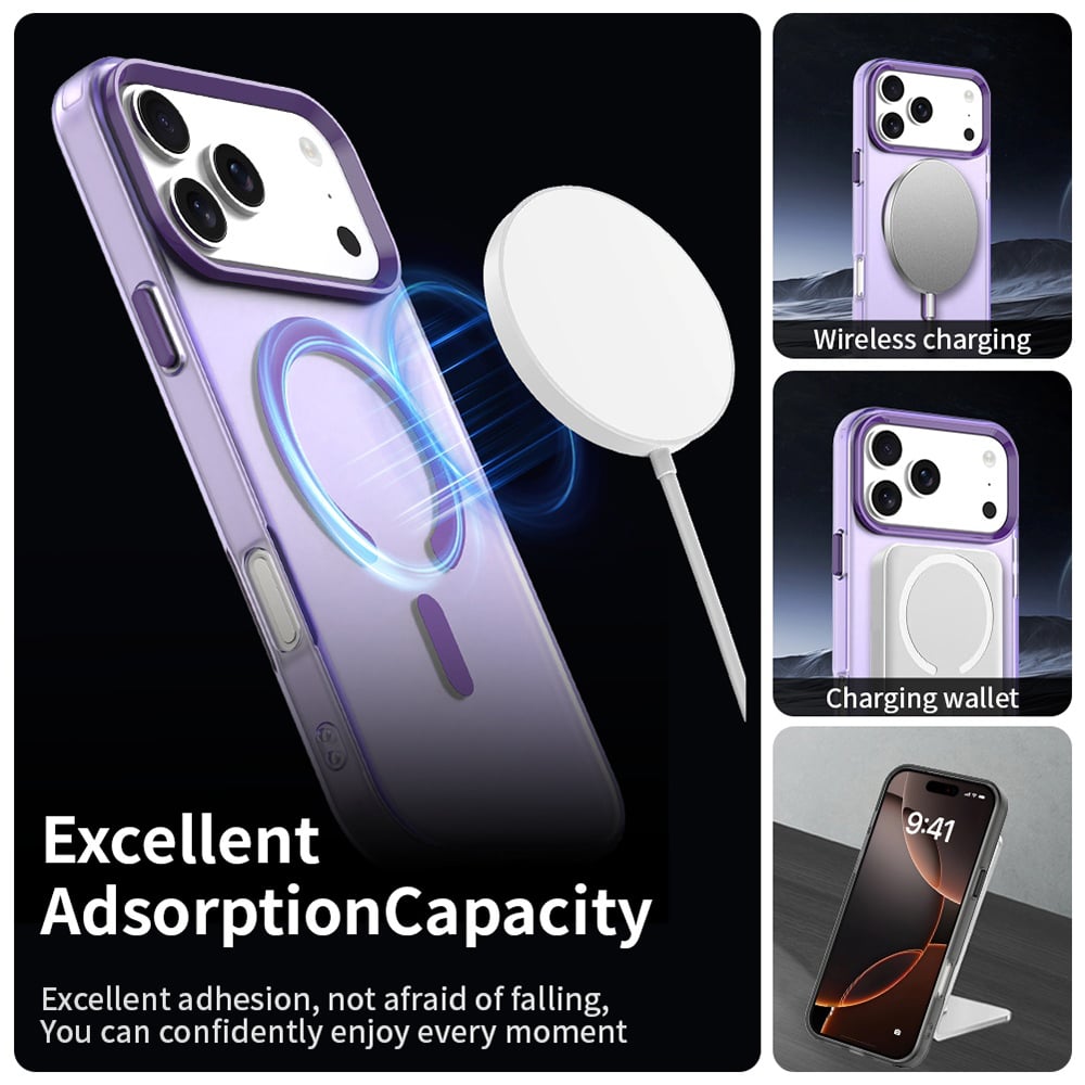 Techsuit CandyCase MagSafe iPhone 18 Pro / iPhone 17 Pro Μωβ - Image 3