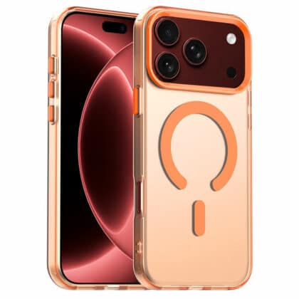 Πορτοκαλί θήκη Techsuit CandyCase με MagSafe για iPhone 17 Pro Max και iPhone 18 Pro Max