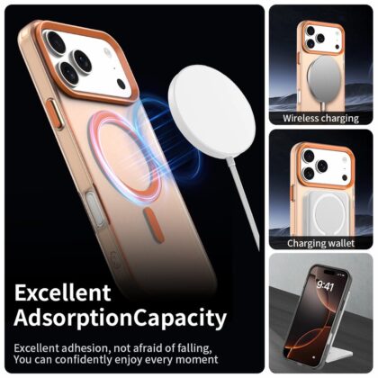 Πορτοκαλί θήκη Techsuit CandyCase με MagSafe για iPhone 17 Pro Max και iPhone 18 Pro Max