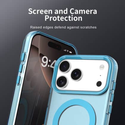 Μπλε θήκη Techsuit CandyCase με MagSafe για iPhone 17 Pro Max και 18 Pro Max