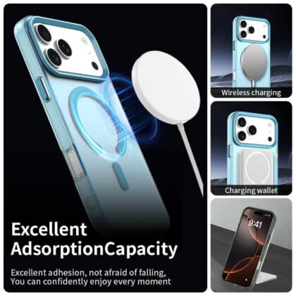 Μπλε θήκη Techsuit CandyCase με MagSafe για iPhone 17 Pro Max και 18 Pro Max