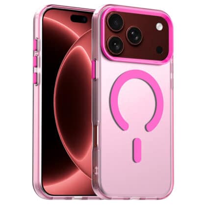 Ροζ θήκη Techsuit CandyCase με MagSafe για Apple iPhone 18 Pro Max
