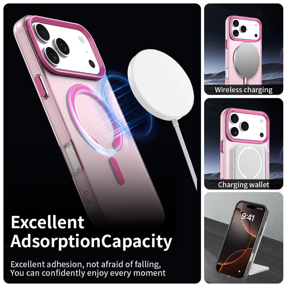 Techsuit CandyCase MagSafe iPhone 18 Pro Max / iPhone 17 Pro Max Ροζ - Image 3