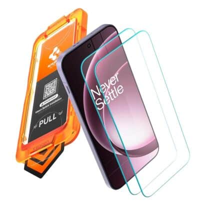 Spigen Glas.tR Slim Γυαλί Προστασίας 2-Pack για OnePlus 15, Διαφανές