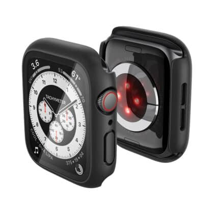 Spigen Thin Fit 360 (ACS11593) Θήκη Apple Watch SE 3/SE 2/SE/6/5/4 (40mm), Μαύρη