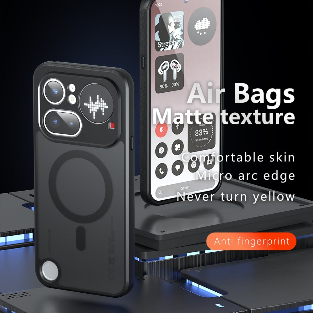 Techsuit PureFrost MagSafe Θήκη Nothing Phone (4b) Μαύρο Ματ - Image 2