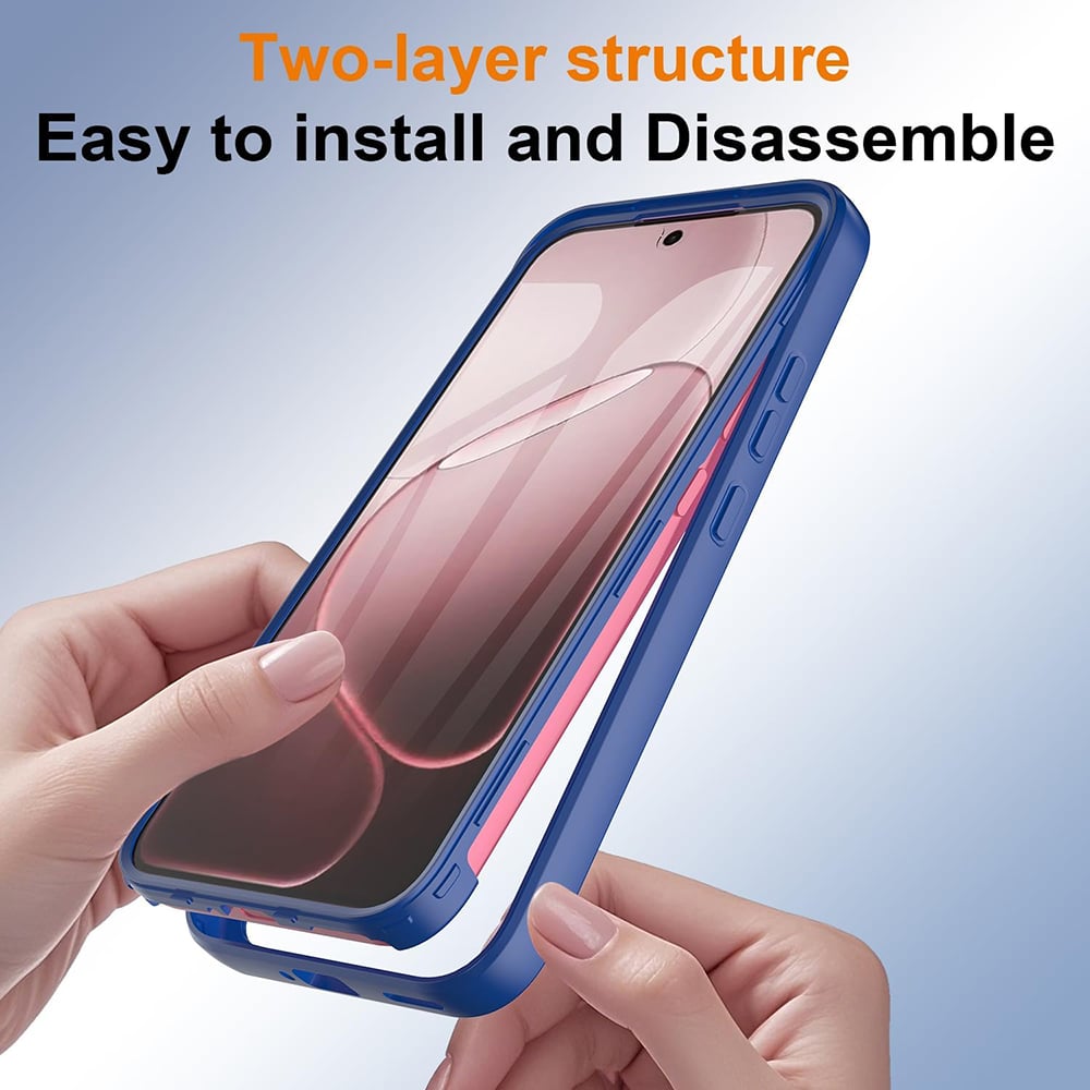 Techsuit - ColorVerse 360 Series + Προστατευτικό Οθόνης - Oppo Reno16 / Reno16 Pro - Μπλε - Image 5