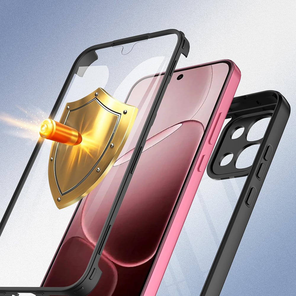 Techsuit - ColorVerse 360 Series + Προστατευτικό Οθόνης - Oppo Reno16 / Reno16 Pro - Μαύρο - Image 4