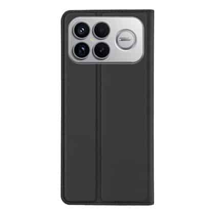 Μαύρη θήκη βιβλίο Dux Ducis Skin Pro για Xiaomi Poco F8 Ultra
