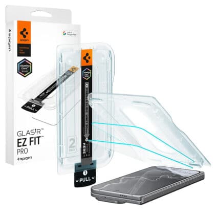 Spigen Glas.tR EZ-FIT Pro (AGL11490) Μεμβράνη Οθόνης για Google Pixel 11 Pro Fold, Διαφανές (2 Τεμάχια)
