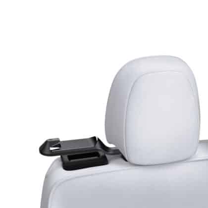 Spigen Οδηγός Ζώνης Ασφαλείας Πίσω Καθίσματος (ACP06041) για Tesla Model Y, Καμπύλος Σχεδιασμός, Ασφαλής Εγκατάσταση, Μαύρος