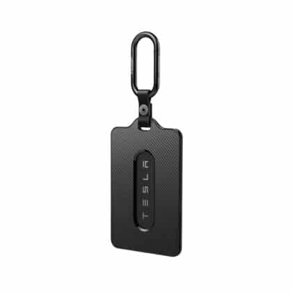 Spigen - Θήκη Κάρτας (ACP11310) - για Κλειδί Tesla, Universal, Λεπτός Σχεδιασμός, με Καραμπίνερ, 2x Προστατευτική Μεμβράνη - Μαύρο