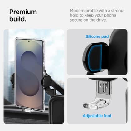 Μαύρη βάση αυτοκινήτου Spigen Tap Lock ACP07871 για οθόνη Tesla
