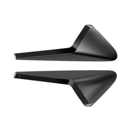 Spigen Κάλυμμα Κάμερας Μπροστινού Φτερού (2 Pack), Carbon Fiber, Αδιάβροχο, Μαύρο για Tesla 3 Highland/Y Juniper (ACP07124)