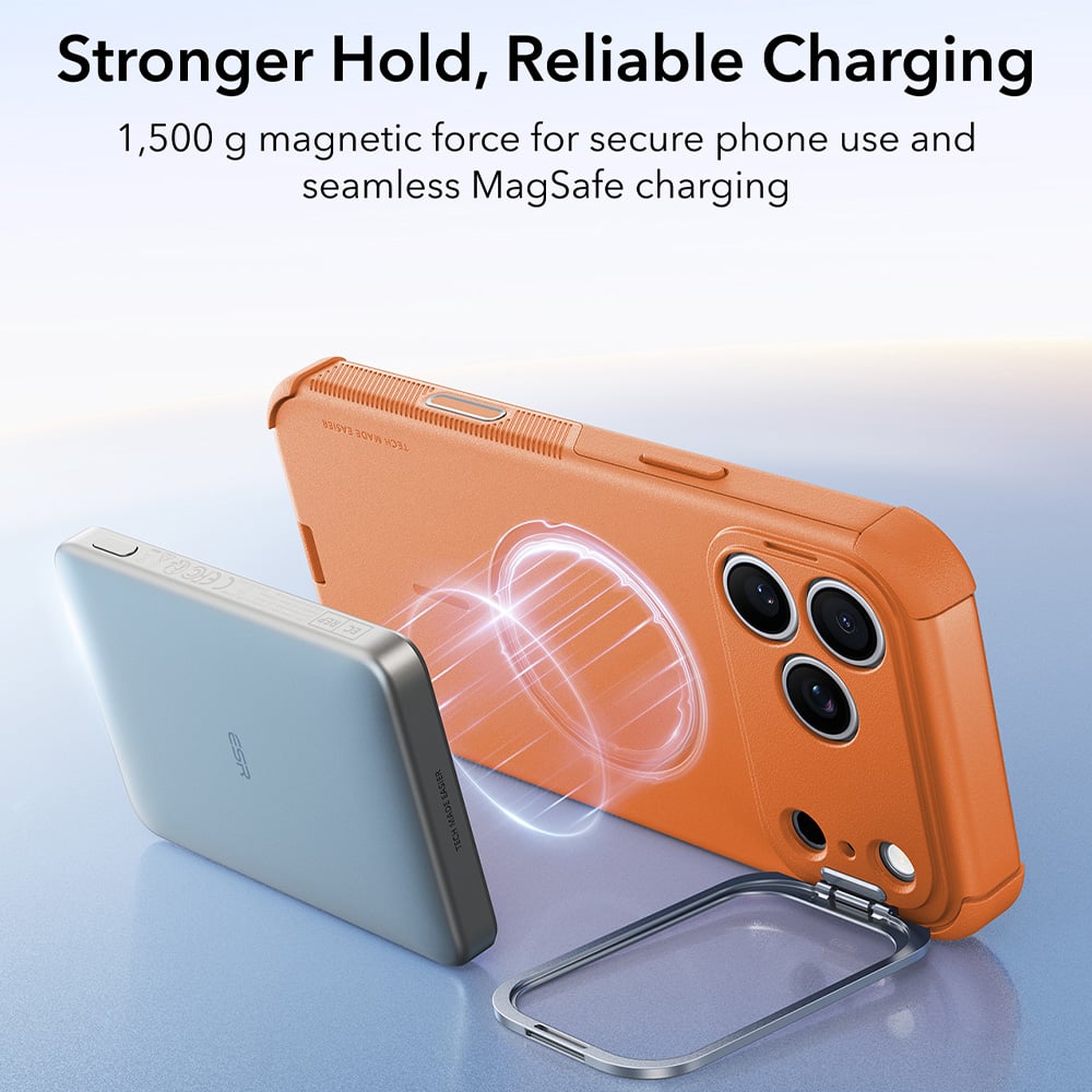 ESR - Cyber Armor Kickstand - iPhone 18 Pro / iPhone 17 Pro - Πορτοκαλί - Image 2
