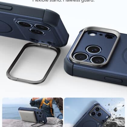 Μπλε θήκη ESR Cyber Armor Kickstand για Apple iPhone 18 Pro Max