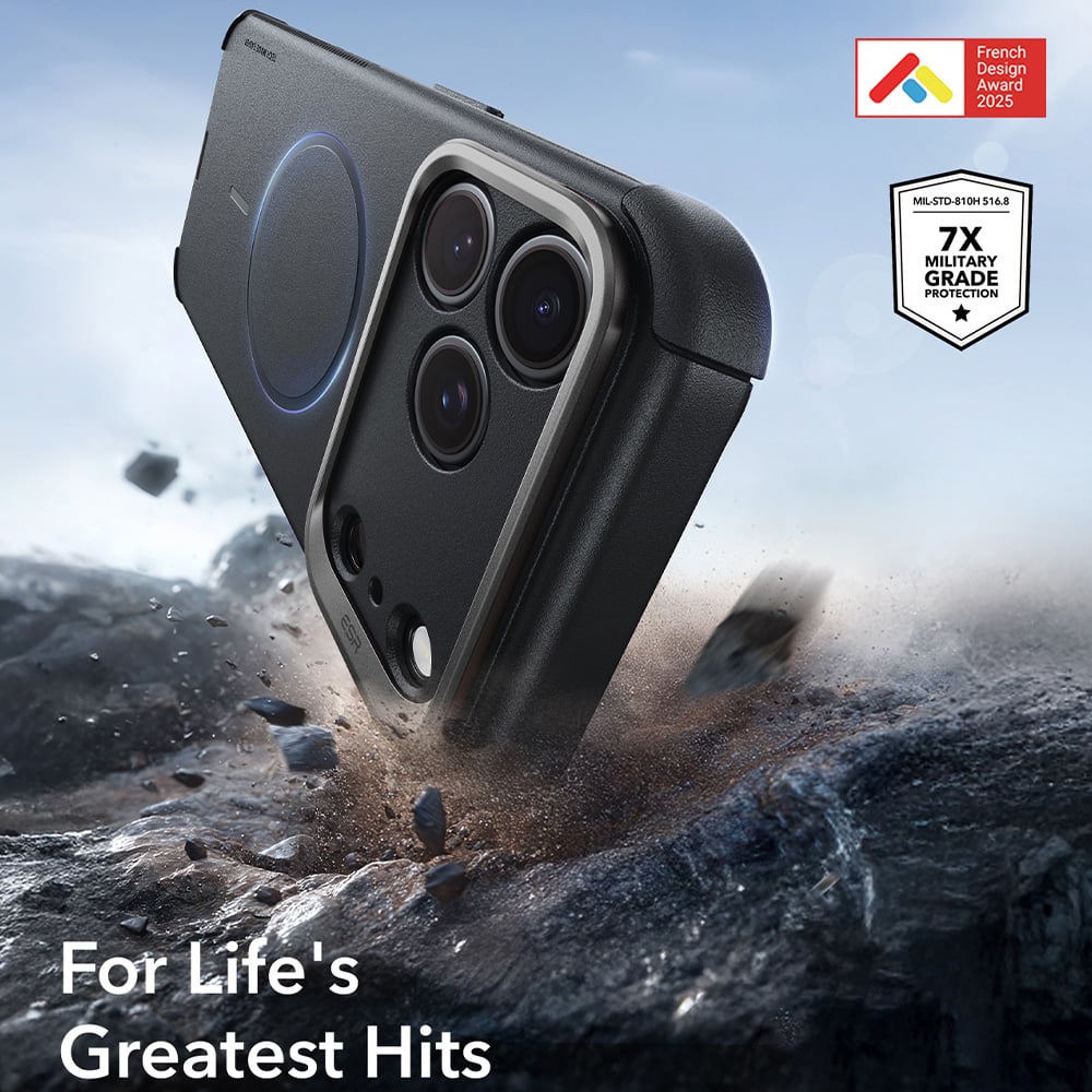 ESR Cyber Armor με βάση στήριξης iPhone 18 Pro Max / 17 Pro Max Μαύρο - Image 5